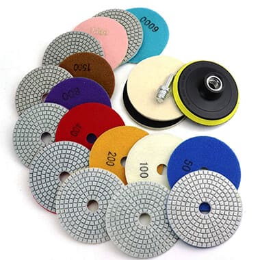 1 4 Inch Diamond Polishing Pads Wet Dry Granite Stone Polish Pad Kit Drill Grinder Polisher 1 4 Inch Diamond Polishing Pads Wet Dry Granite Stone Polish Pad Kit Drill Grinder Polisher