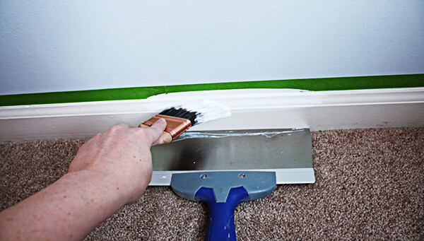 Adding a layer of primer in trim before paint Adding a layer of primer in trim before paint