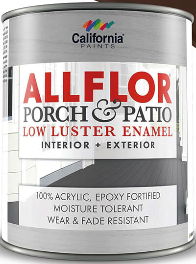 CALIFORNIA All Flor Porch, Patio Enamel Paint