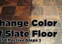 Change Color of Slate Floor
