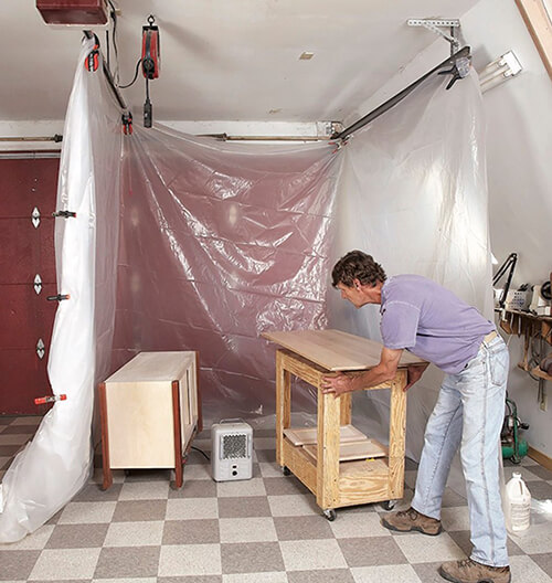 Choose a Dust Free Area to Dry Final Coat Choose a Dust Free Area to Dry Final Coat