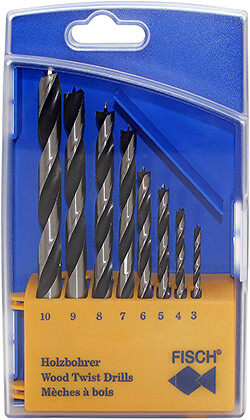 FISCH FSF 134893 10mm Drill Bits fast & easy cutting