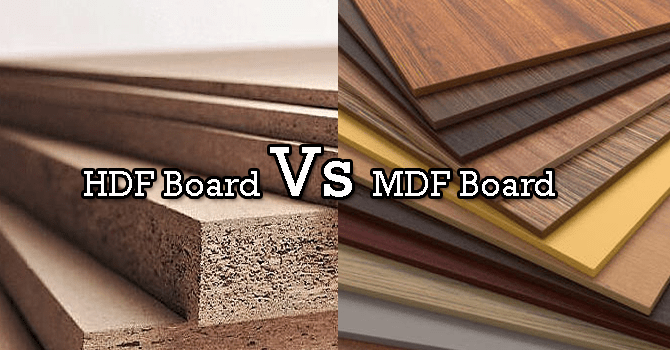 HDF Vs MDF Board