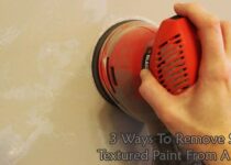 How To Remove Sand Textured Paint From A Wall