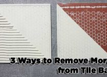 How to Remove Mortar from Tile Back