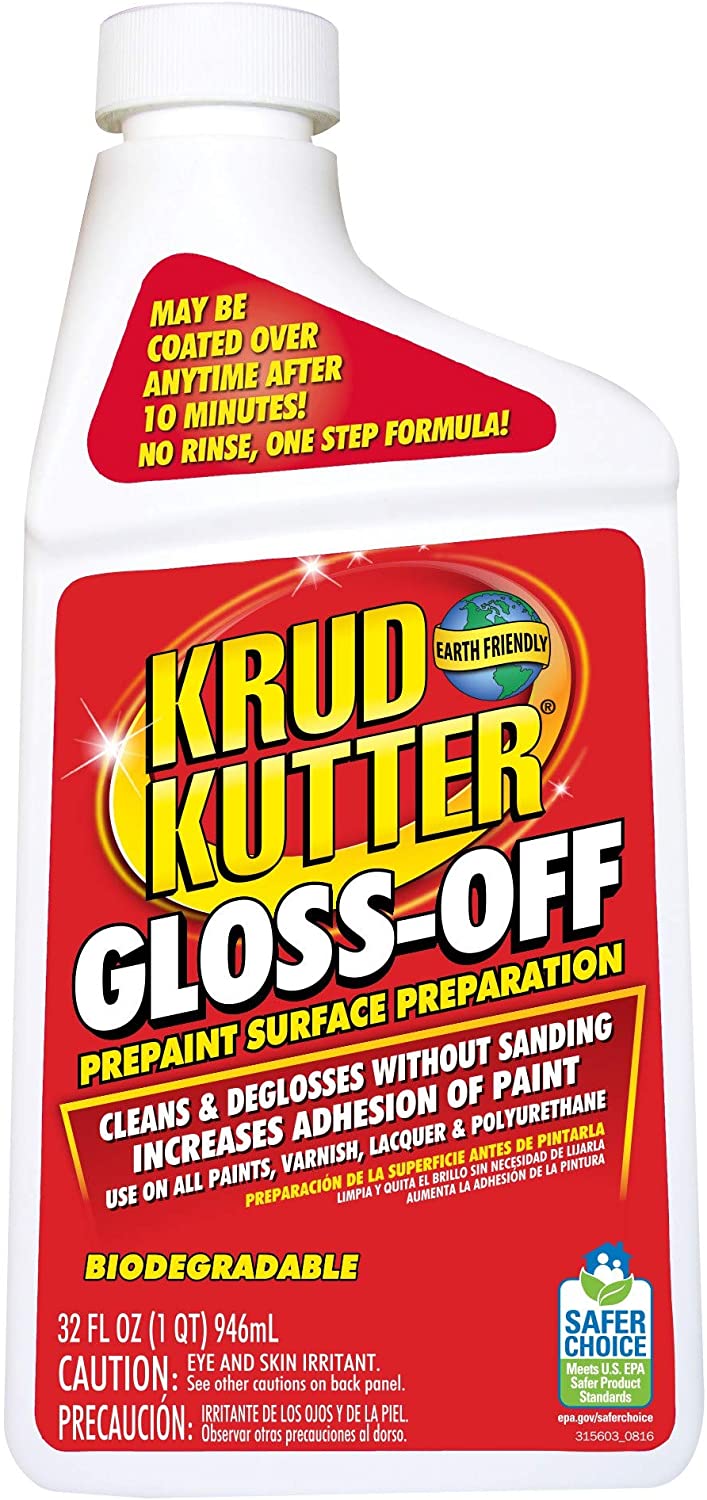 KRUD KUTTER GO32 Gloss Off Prepaint Surface Preparation 32 Ounce KRUD KUTTER KRGloss Off Prepaint Surface Preparation