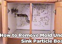 Mold under Sink Particle Board