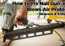 Nail Gun Just Blows Air