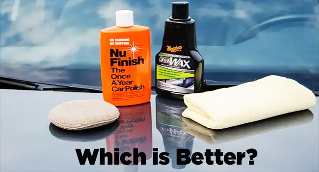 Nu Finish vs Meguiars Nu Finish vs Meguiars