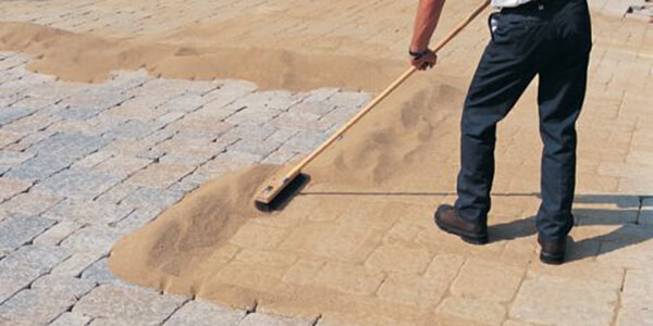 Polymeric sand is a joint filler Polymeric sand is a joint filler