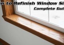 Refinishing Window Sills