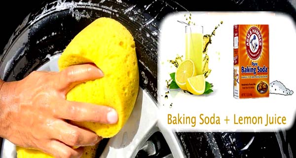 Remove Paints Tires Baking Soda Lemon Juice Steps Remove Paints Tires Baking Soda Lemon Juice Steps