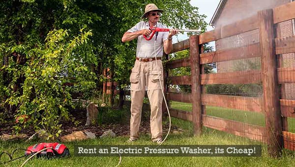 Rent an Electric Pressure Washer its cheap Rent an Electric Pressure Washer its cheap