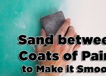 Sand between Coats of Paint