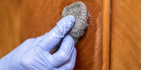 Steel Wool use for lightening the wood Steel Wool use for lightening the wood