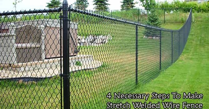 Stretch Welded Wire Fence