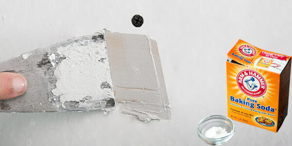 Using Baking Soda to Fill Nail Holes in Drywall Using Baking Soda to Fill Nail Holes in Drywall