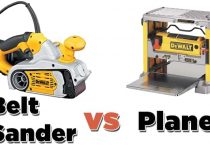 belt sander vs planer