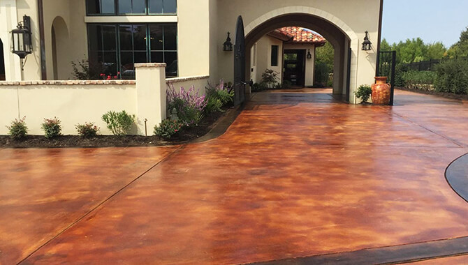 best acid concrete stain for driveway concrete acid stain driveway